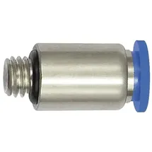 Riegler Gerade Steckverschraubung »Blaue Serie« mini, rund, G 1/8, 207.018-4M