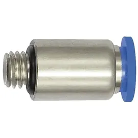 Riegler Gerade Steckverschraubung »Blaue Serie« mini, rund, G 1/8, 207.018-4M