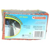 BÜRSTENMANN Wäscheklammern 7 cm, 50 Stück, Plastik, Mehrfarbig
