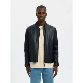 Selected Archive Classic Lederjacke schwarz S