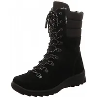 Rieker Schnür-,Zug-u.Schnallenstiefel in schwarz, Gr. 36 - Schwarz - 36