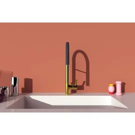 Ideal Standard Gusto Küchenarmatur Brushed Gold