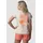 Alife & Kickin Rundhalsshirt ALIFE & KICKIN, Damen, Gr. M, orange hour, weiß, 100% Baumwolle (Bio), Rundhals, Shirts Rundhalsshirt, leichtes Sommer-Top mit Print aus Bio-Baumwolle mit Rundhals