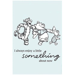 KOMAR Poster „Winnie Pooh Little Something“ Bilder Höhe: 70cm Gr. B/H: 50 cm x 70 cm, Disney, 1 St., grün Poster