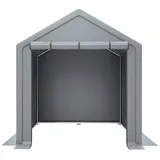 Refined Fahrradgarage Gerätehaus 187x100x160 cm, Gartenschuppen Garagenzelt Lagerzelt, Dunkelgrau