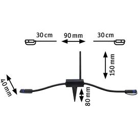 Paulmann Plug & Shine Controller IP68 Schwarz