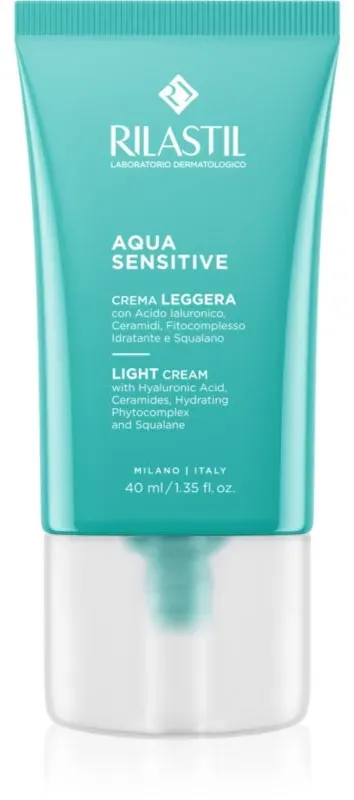 Rilastil Aqua Sensitive leichte feuchtigkeitsspendende Creme 40 ml