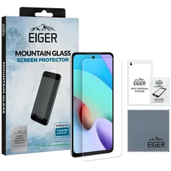 Eiger EGSP00808, Xiaomi, Redmi 10, Schmutzabweisend, Transparent, 1 Stück(e)