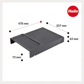 HAILO Deckel schwarz