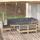 vidaXL Garten-Lounge-Set 8-tlg. grau Kiefer