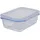 Testrut Frischhaltedose Glas blau 0,6 l