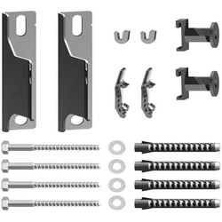 Kermi Wandkonsolen-Set kurz für Flachheizkörper/ Heizwand Wandabstand 30mm verzinkt ZB02640005