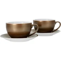 CreaTable Cappuccinotasse 0,3 l Weiß 4 St.