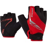 Ziener CENIZ Fahrrad-/Mountainbike-/Radsport-Handschuhe | Kurzfinger - atmungsaktiv/dämpfend, red, 8,5