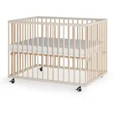 Sämann Laufgitter Matratze sahara dust/natur Premium Kollektion | Gr.: 75x100 cm