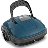 Winny Pool Cleaner Poolroboter Akku, 100 Min. Leistungsstarke Reinigung, Poolsauger mit Batterie Aufrüsten
