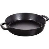 Staub Bratpfanne 26 cm schwarz mit 2 Griffen