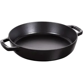 Staub Bratpfanne 26 cm schwarz mit 2 Griffen