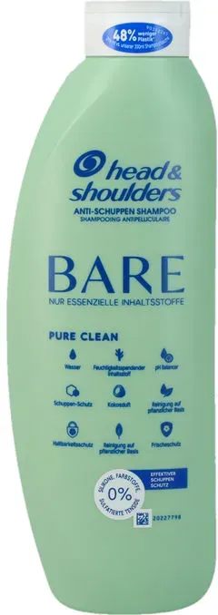 Head&Shoulders Head&Shoulders Anti-Schuppen Shampoo Bare Pure Clean