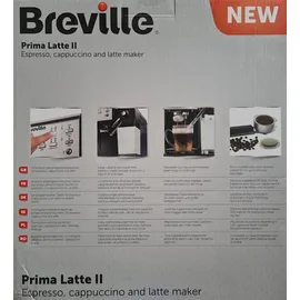Breville PrimaLatte II VCF108X-01 silber