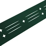 zaun|zu® Sichtschutzstreifen Dekor Starline 2,55 m Grün