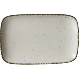 Geschirr Casa creme Platte rechteckig 24x15,5cm,