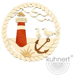 Kuhnert Fensterbild Leuchtturm