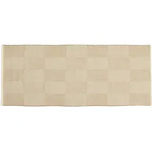 HAY Check Wollteppich 80 x 200 cm Beige/Khaki