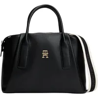 Tommy Hilfiger TH Essential Satchel Polyurethan Black