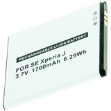 AccuCell Akku passend für Sony Ericsson Handy BA900, Xperia J, GX, T, TX 1700mAh