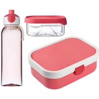 MEPAL Promotion-Set mit Wasserflasche Pop-Up pink