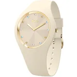ICE-Watch Ice Cosmos Vanilla - Beige Damenuhr mit Plastikarmband - 022358 Damenarmbanduhr