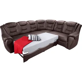 sit&more Ecksofa »Bellevue L-Form«, wahlweise mit Bettfunktion