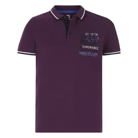 Jan Vanderstorm Poloshirt FRETU dunkelrot- 76/78
