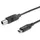 Startech USB-C auf USB-B 2 m Schwarz