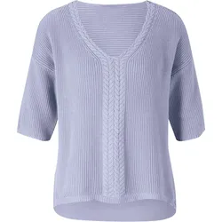 heine V-Ausschnitt-Pullover »Pullover« heine bleu 36