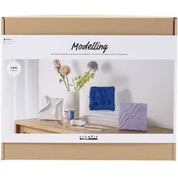 Creativ Company DIY Sets Modellieren Maxi Kreativ Set Modellieren, Wandschmuck, Kreativ Box