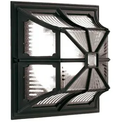 Chapel Deckenleuchte Aluminium schwarz IP44