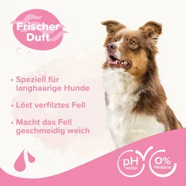 beaphar Entfilzungs-Shampoo für Hunde 250 ml Grün/Rosa