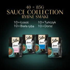 Sheba Fisch Variation in Sauce 80 x 85 g
