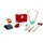 PlanToys Holz-Spielzeug DOKTOR-SET 6-teilig