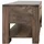 Massivmoebel24 Nachtschrank Sheesham 50 x 35 x 45 cm Grau