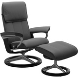 Stressless Stressless® Relaxsessel »Admiral«, mit Signature Base, Größe M & L, Gestell Schwarz grau