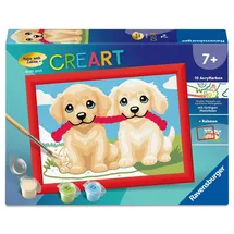 Ravensburger Malen nach Zahlen 1 St. Spielende Hunde
