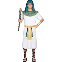 Funidelia | Pharao Kostüm für Herren Ägypten, Pharao, Kulturen, Länder - Kostüm für Erwachsene & Verkleidung für Partys, Karneval & Halloween - Größe 3XL - Weiß