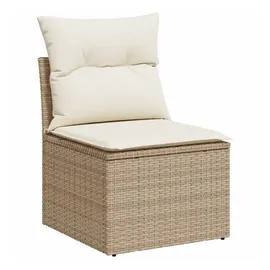 vidaXL Gartensessel 55 x 62 x 69 cm beige 1 St.