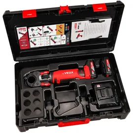 VIRAX Elektro-mechanische Presse Viper L2x + 2 Akkus