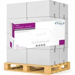 MaiMed® Einmalhandschuhe, Vinyl, puderfrei 74045 , 1 Palette = 700 Packungen à 100 Stück, Größe S