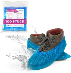 ARNOMED COVER Überziehschuhe, 5g, CPE, blau 451-50 , 1 Karton = 20 Packungen à 100 Stück