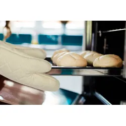 Ofenhandschuhe - 1 Paar - Beige